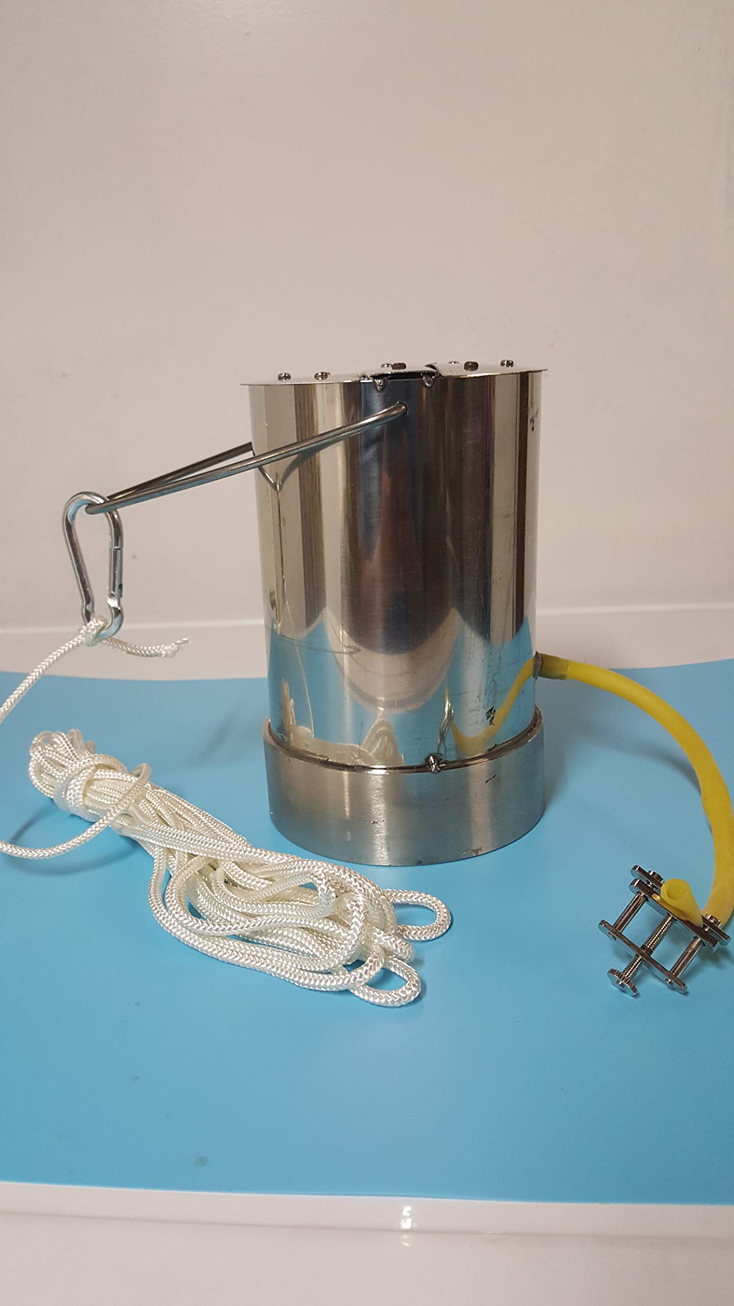 304 Stainless Steel Water Sampling Sampler Bottle can Hydrophore Thief 2L New