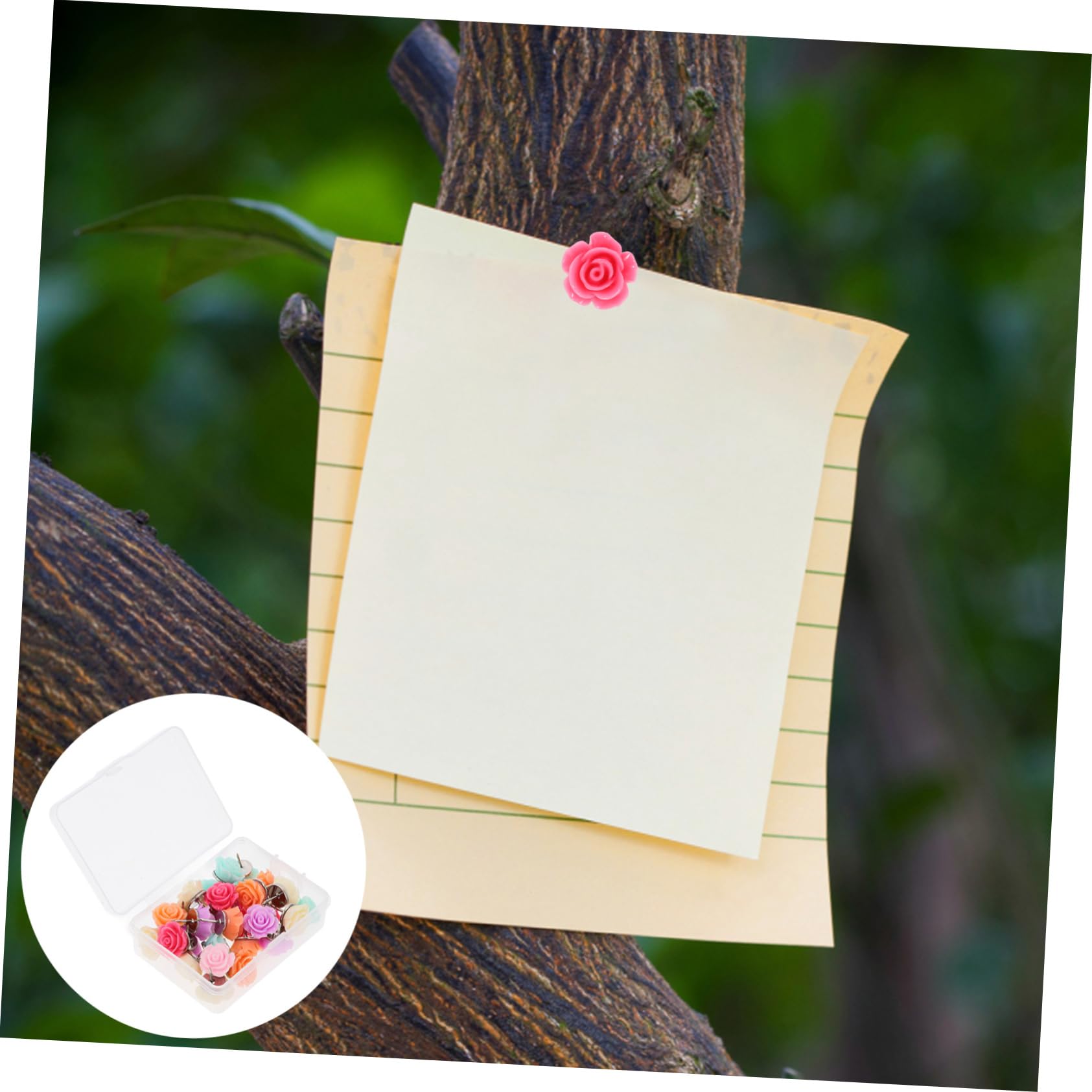 NUOBESTY 120stücke Blumenschiebernadeln Ersetzbare Pinnwandnadeln Farben Für Karten Kunst Und Handwerk Delicate Pushpins Für Korktafeln Und Bürodekoration