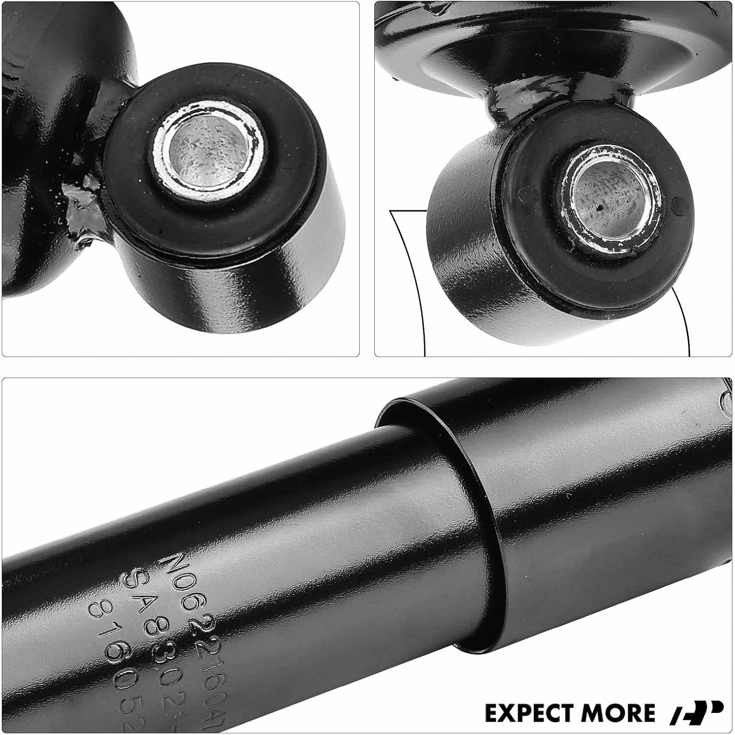 A-Premium Pair (2) Cab Shock Absorber Compatible with Freightliner FL60 FL70 FLB & Kenworth T400 T600A T800 W900 & Peterbilt 357, Driver and Passenger Side