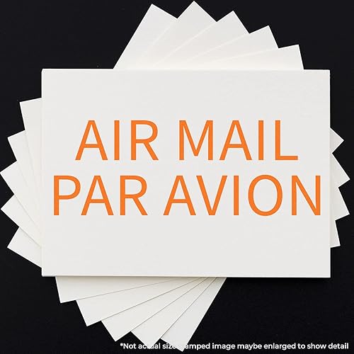 Miniatura 6 de Sello de avión, par de correo aéreo pretintado, suministros de correo, diseño delgado, portátil, fácil de llevar, tamaño aproximado de 12 x 1-12