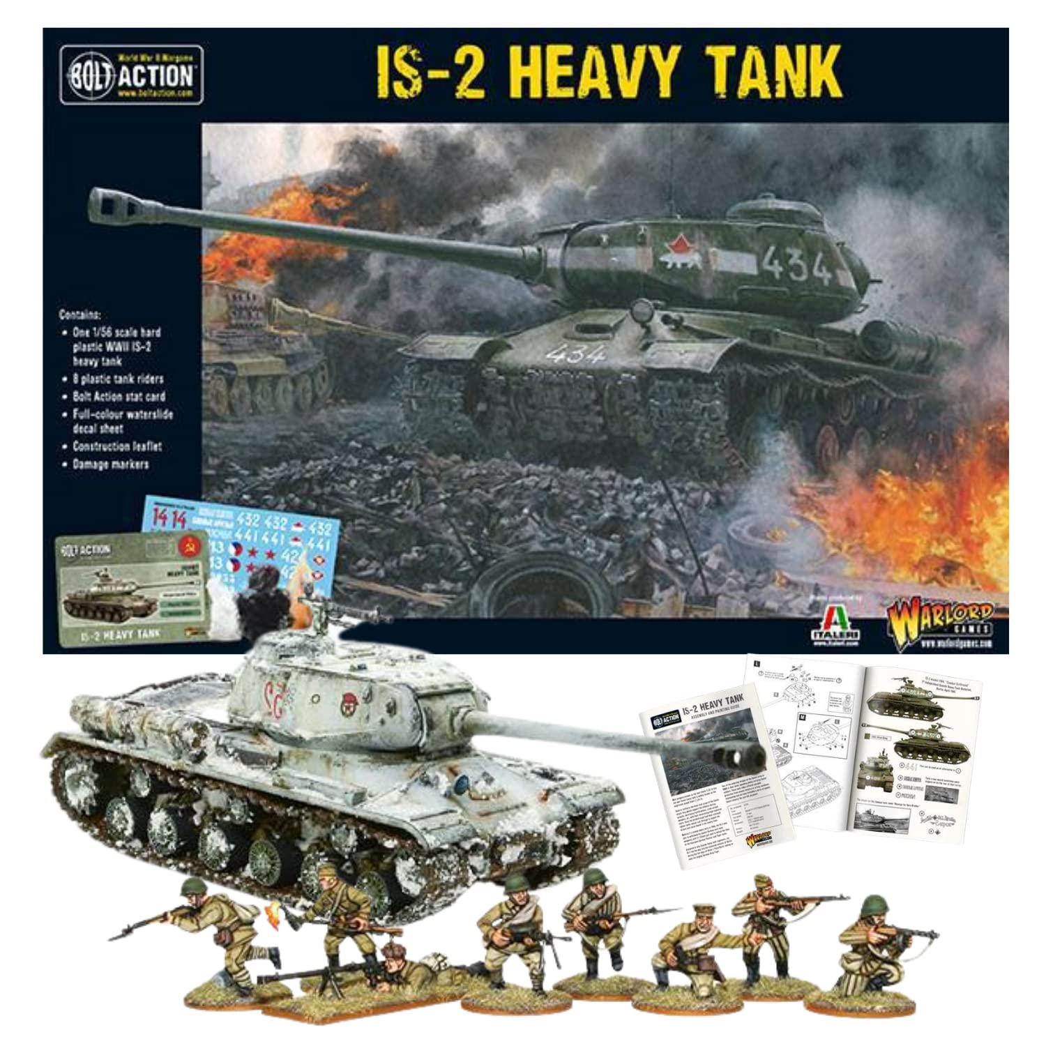 Buy Wargames Delivered Warlord Games Bolt Action Tank War is2 Heavy