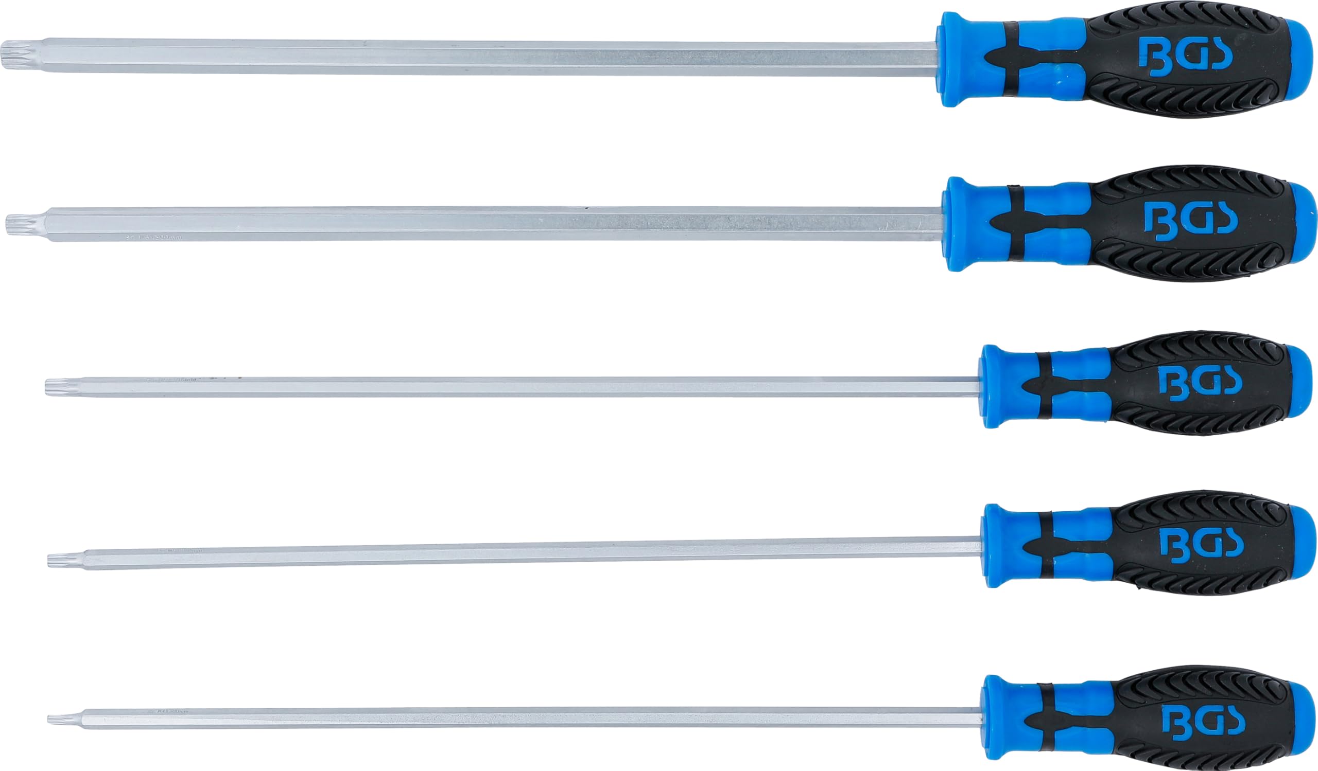 BGS 7924 | Jeu de tournevis | denture multiple intérieure (pour XZN) | 5 pièces