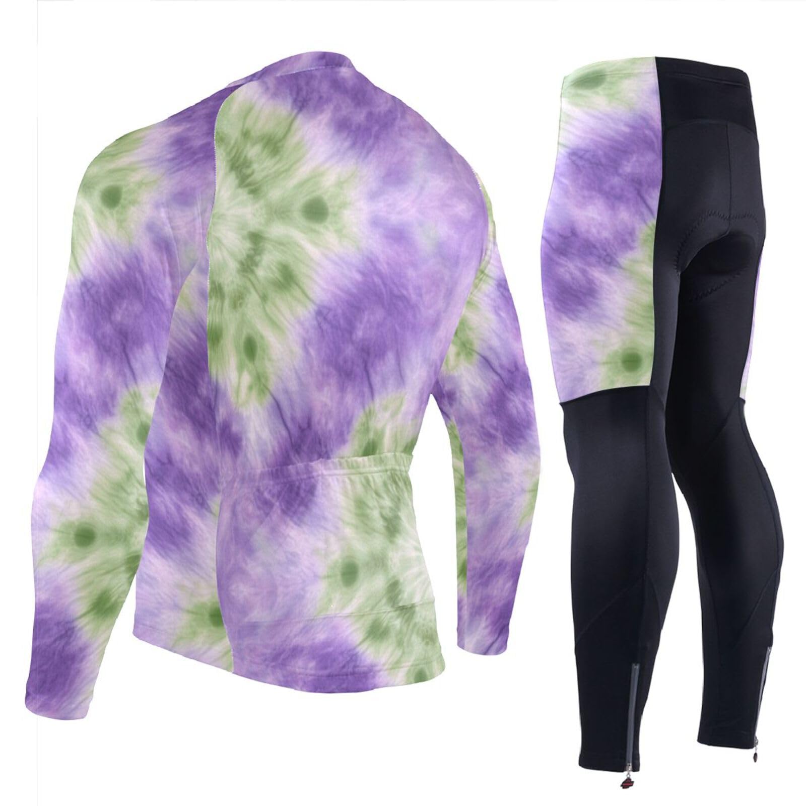 Herren-Radtrikot mit Taschen, schnelltrocknend, 3D-gepolstert