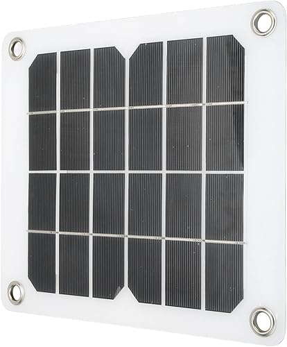 Miniatura 1 de Kit de panel solar, cargador de energía monocristalino de 20 vatios y 5 voltios, panel de carga solar portátil USB, ahorro de energía, para estación