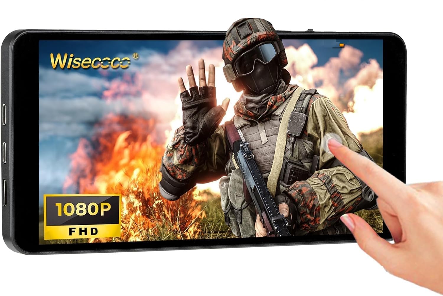 12.1インチポータブルモニター タッチスクリーンFHD IPS スピーカー付 Amazon.co.jp: 12.1インチポータブルモニタータッチスクリーン