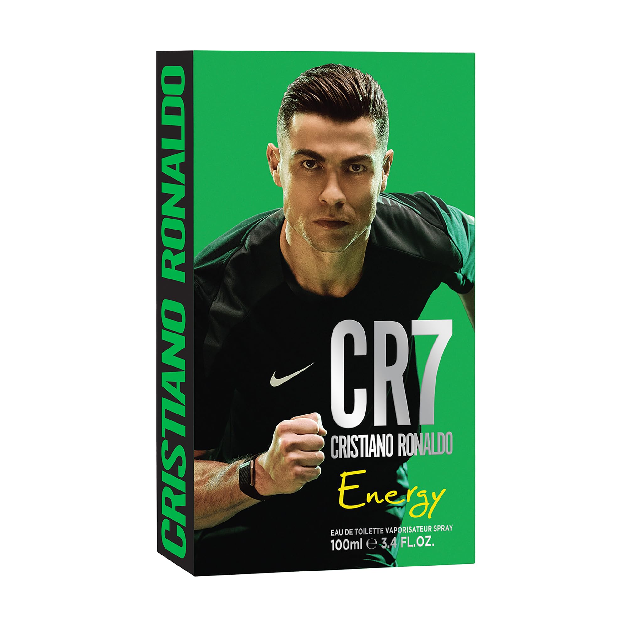 Cristiano Ronaldo CR7 Energy Eau de Toilette for Him profumo da uomo, 100 ml