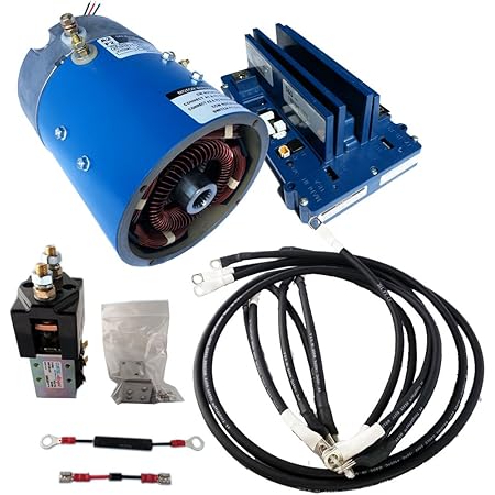 Golf Cart Motors Club Car Motor Controller High Speed Combo For Series 5k 0 Carts 25 Mph 5 Torque 170 007 0002 Motor W 400 Amp Controller Blue Option Includes Solenoid Wire Kits Amazon Com