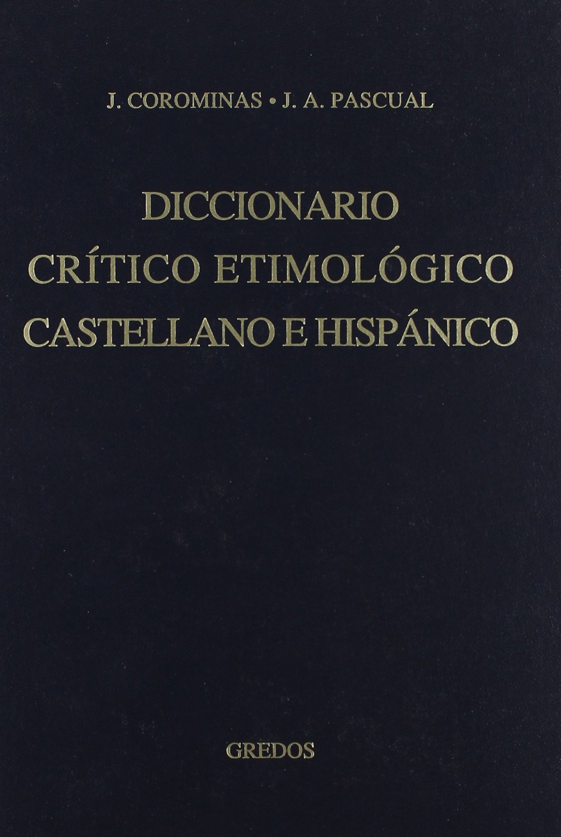 Diccionario crítico etimológico castellano e hispánico 3 (G-MA): 043