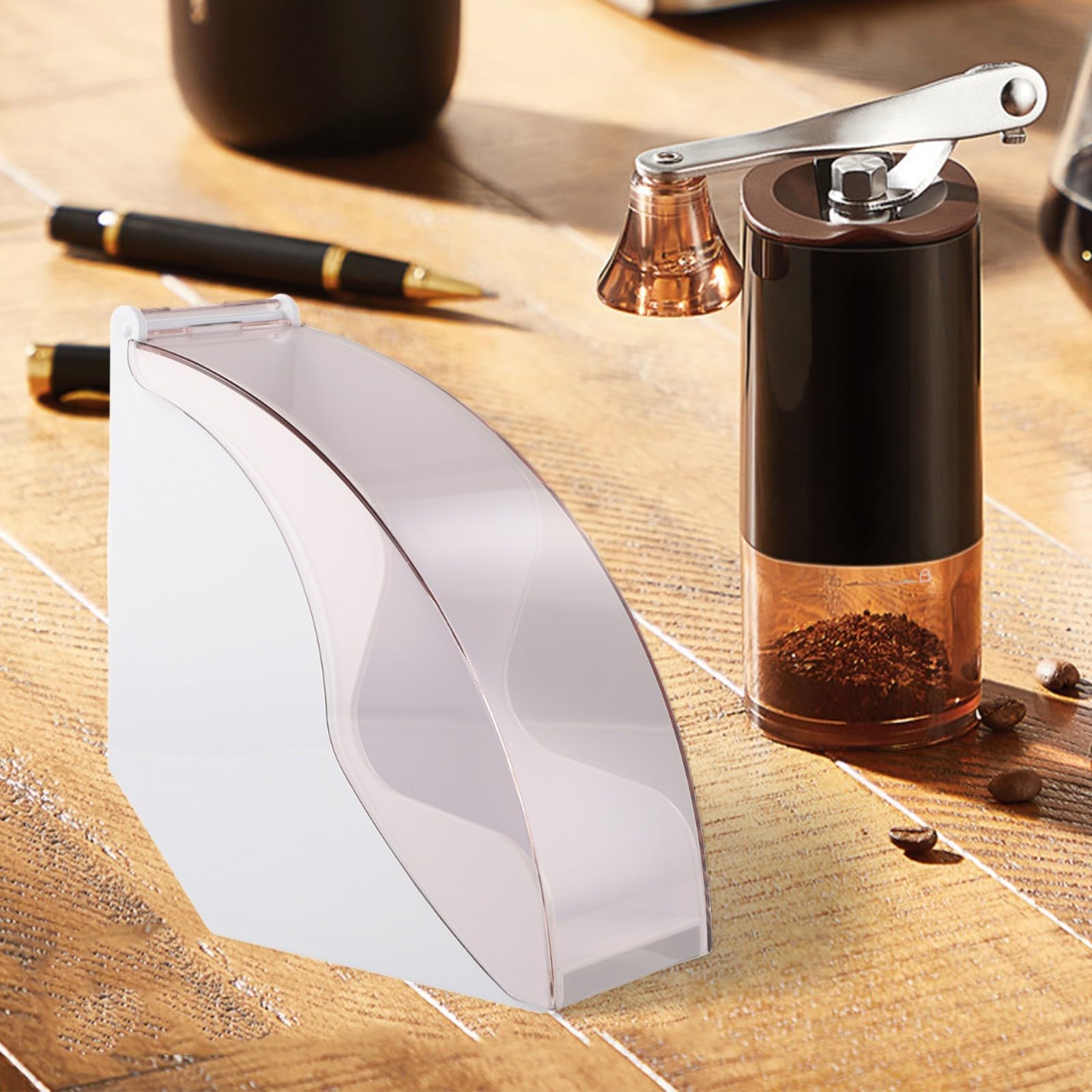 Kaffeefilterhalter Aus Acryl – 2 Stück, Für Filtergrößen #01 Und #02
