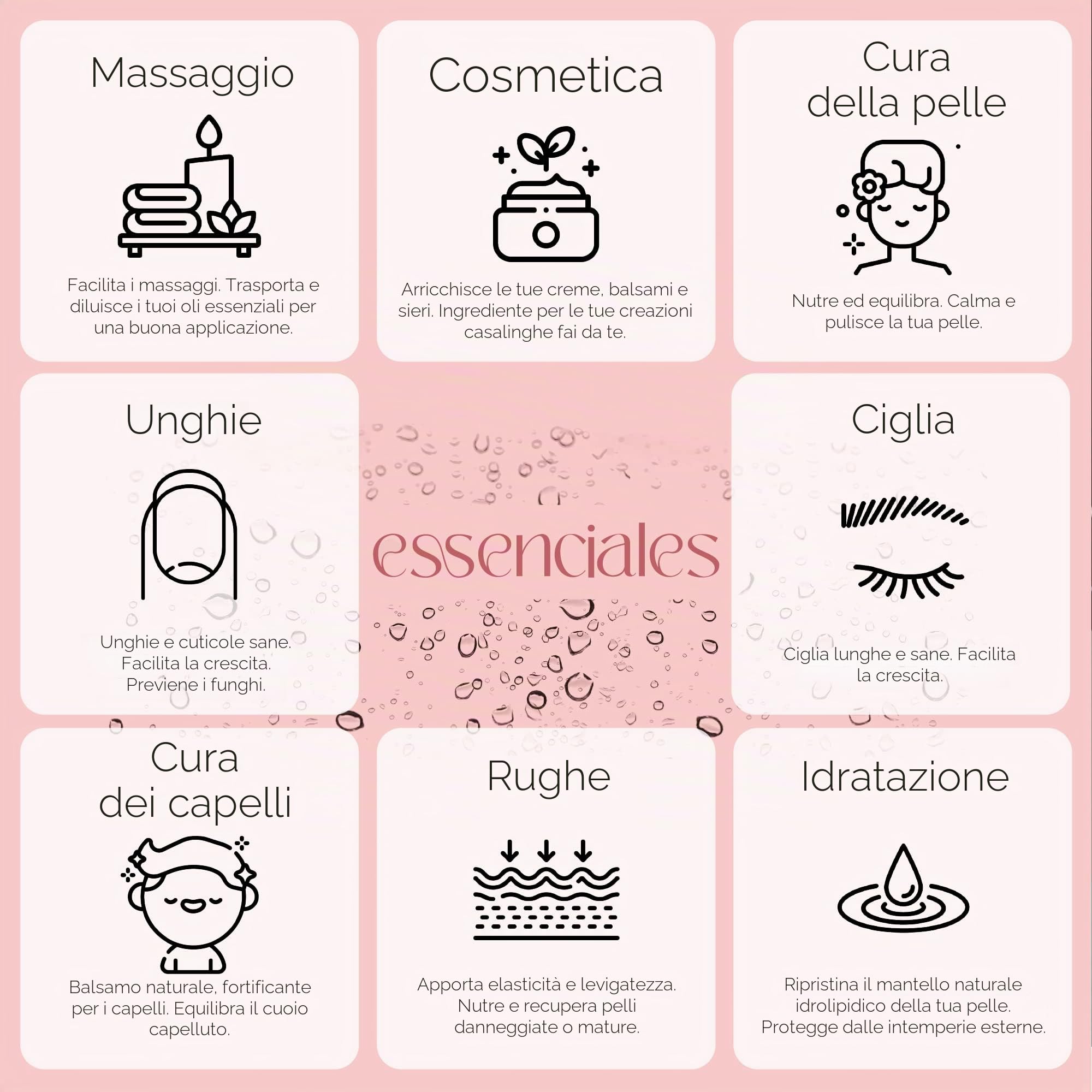 Essenciales – Olio Vegetale di Argan BIO, 100% Puro e Certificato Ecologico, 1 Litro | Olio Vegetale Argania Spinosa, 1ª Spremitura a Freddo