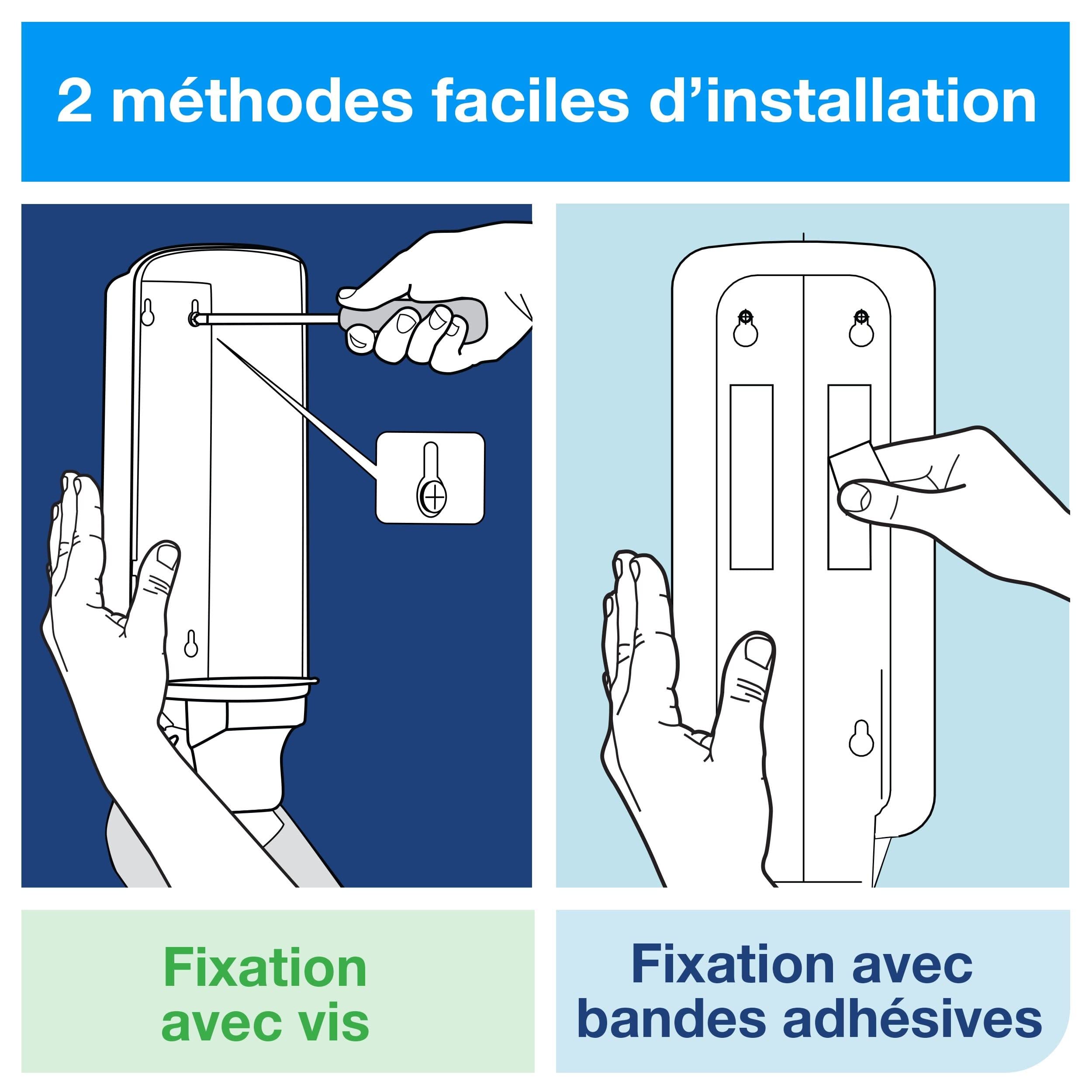 Tork Distributeur murale de soins pour la peau blanc S4, certifié facile d'utilisation, gamme Elevation, 561500