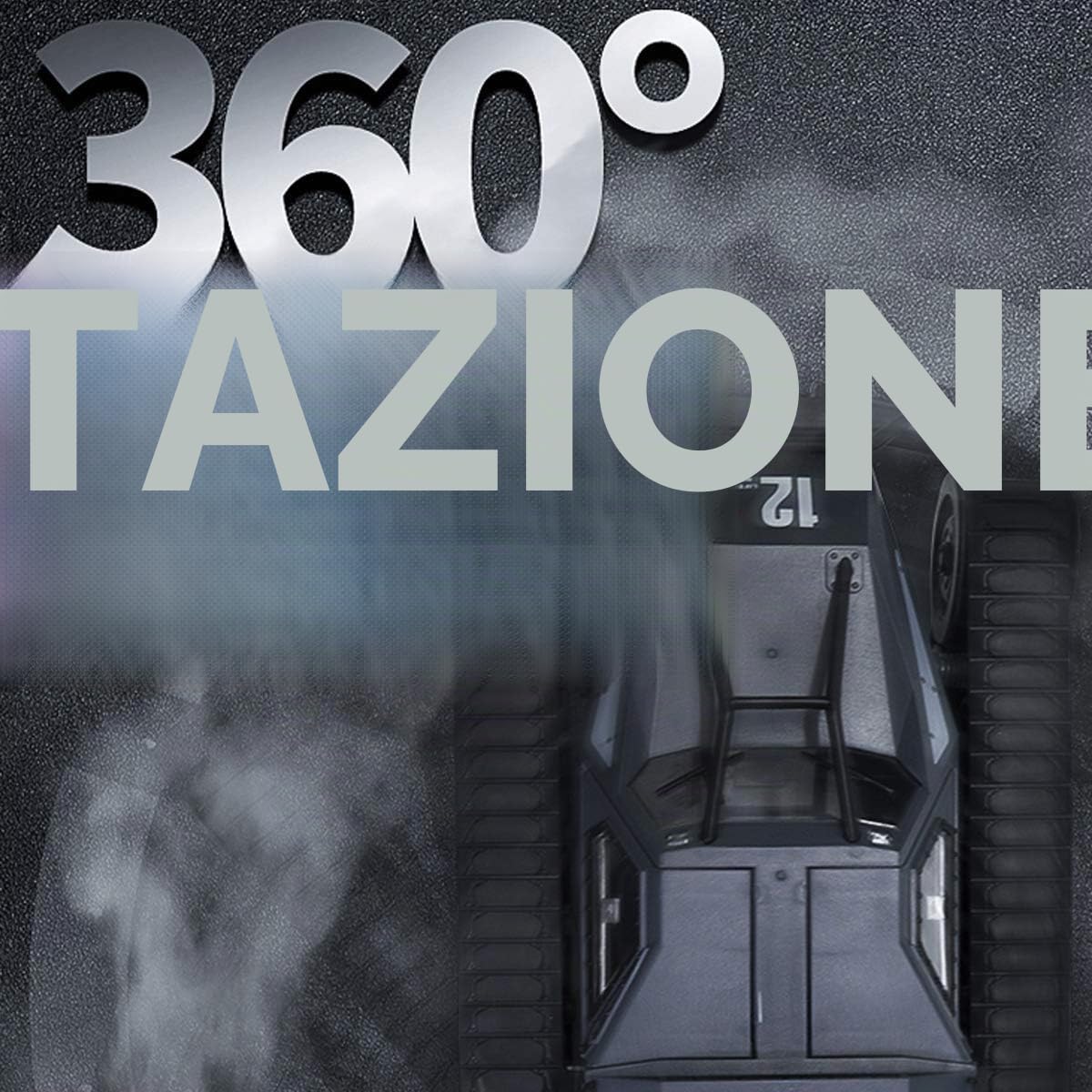 Mostop Telecomando Crawler Serbatoio Ad Alta Velocità Off-Road 4WD RC Auto 2.4 Ghz Army Truck 1/12 Drift Tank per Bambini Adulti