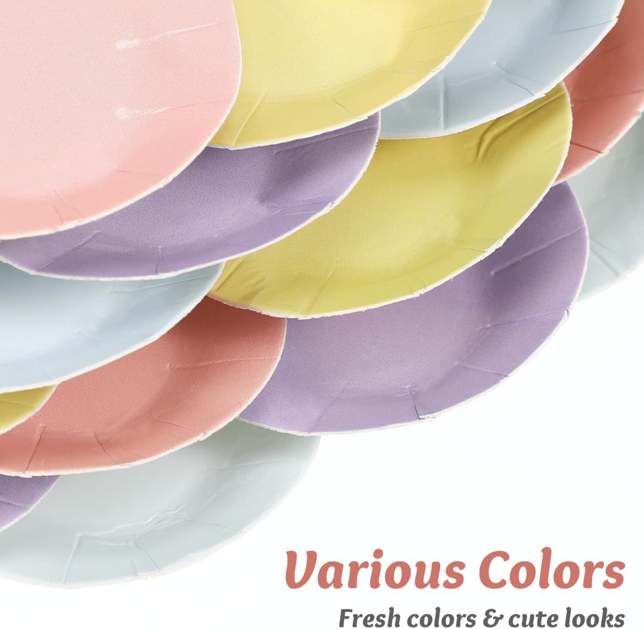 Angoily 40pcs Party Tableware Daisy Food Tray Daisy Party Dessert Dish for Dinnerware Wedding Birthday Baby Shower (Pack of 2)