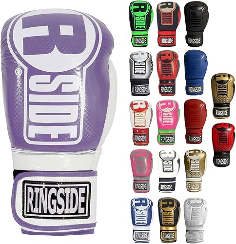 Miniatura 15 de Ringside Apex - Guantes de boxeo IMF-Tech con soporte seguro para la muñeca, guantes de boxeo sintéticos para hombres y mujeres