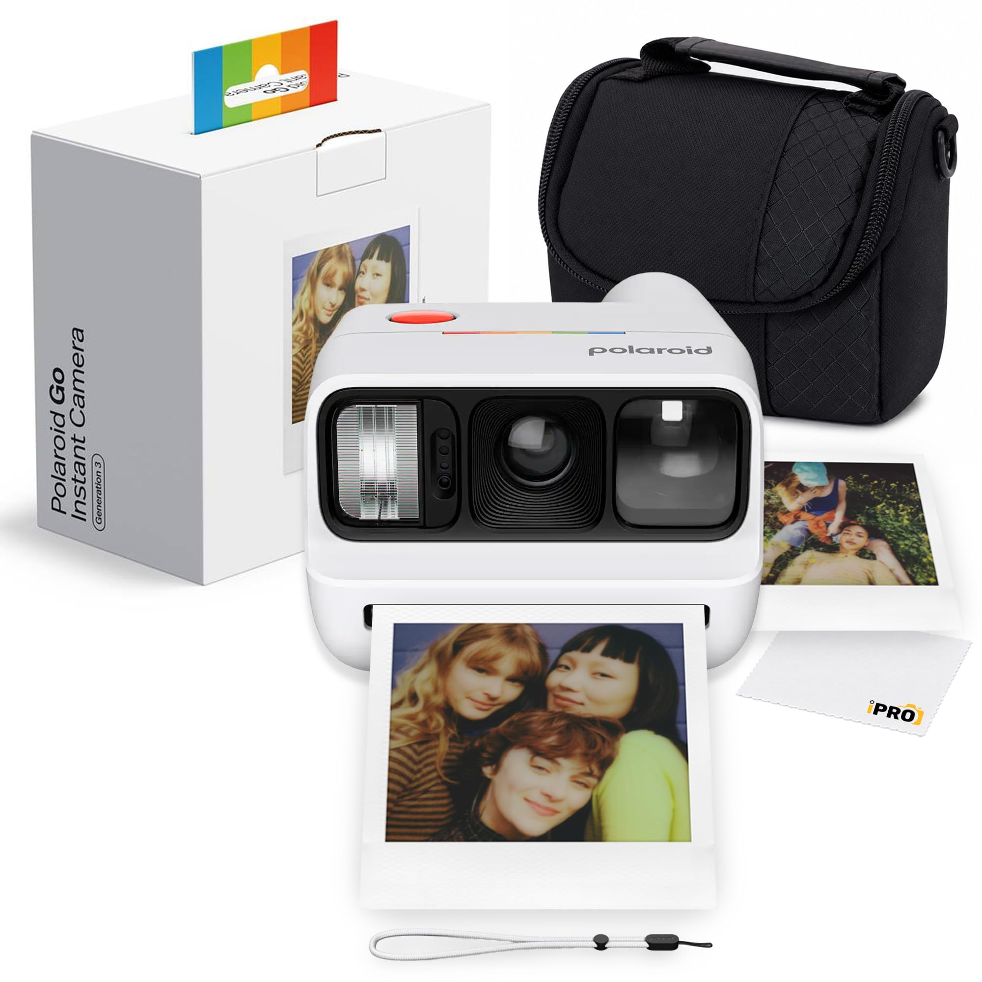 Polaroid Go Generation 3 Instant Film White Camera Bundle | Compact Instant Camera for Travel, Selfies & Parties, Compatible with Polaroid Go Film, USB-C Rechargeable-picture-18