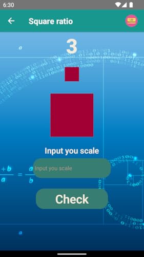 Square ratio KS