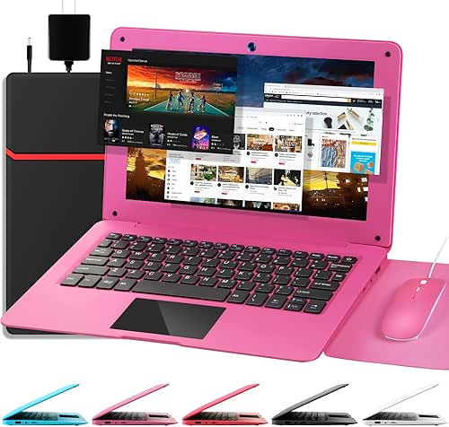 G-Anica Laptop Computer(10.1 inch), Quad Core Powered by Android 12.0,