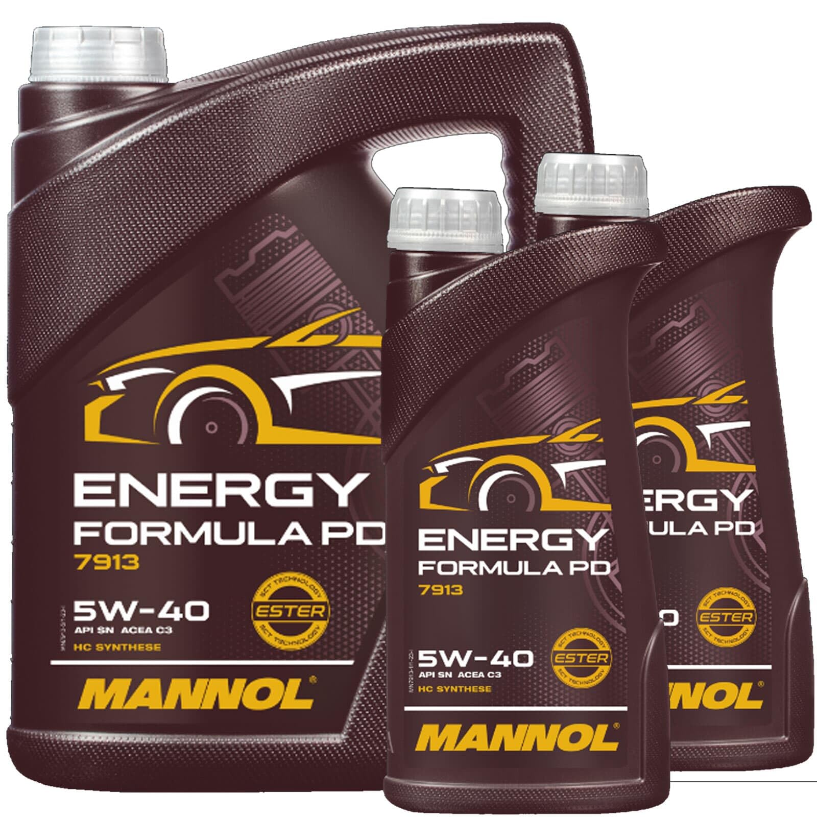 7L Mannol Energy Formula Pd SAE 5W40 Motoröl | passend für 502.00/505.01 LL-04 dexos2, Motoröl