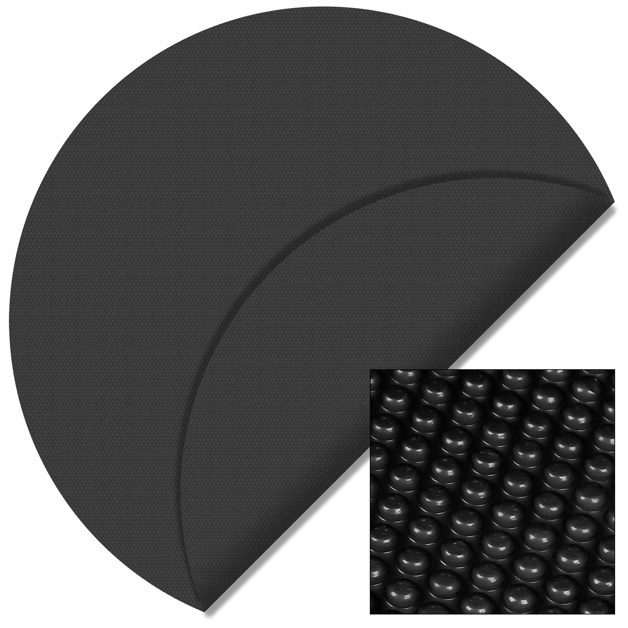 Pool Solar Heating Cover Pool Cover Pool Protection Black Ø 5m 120µ