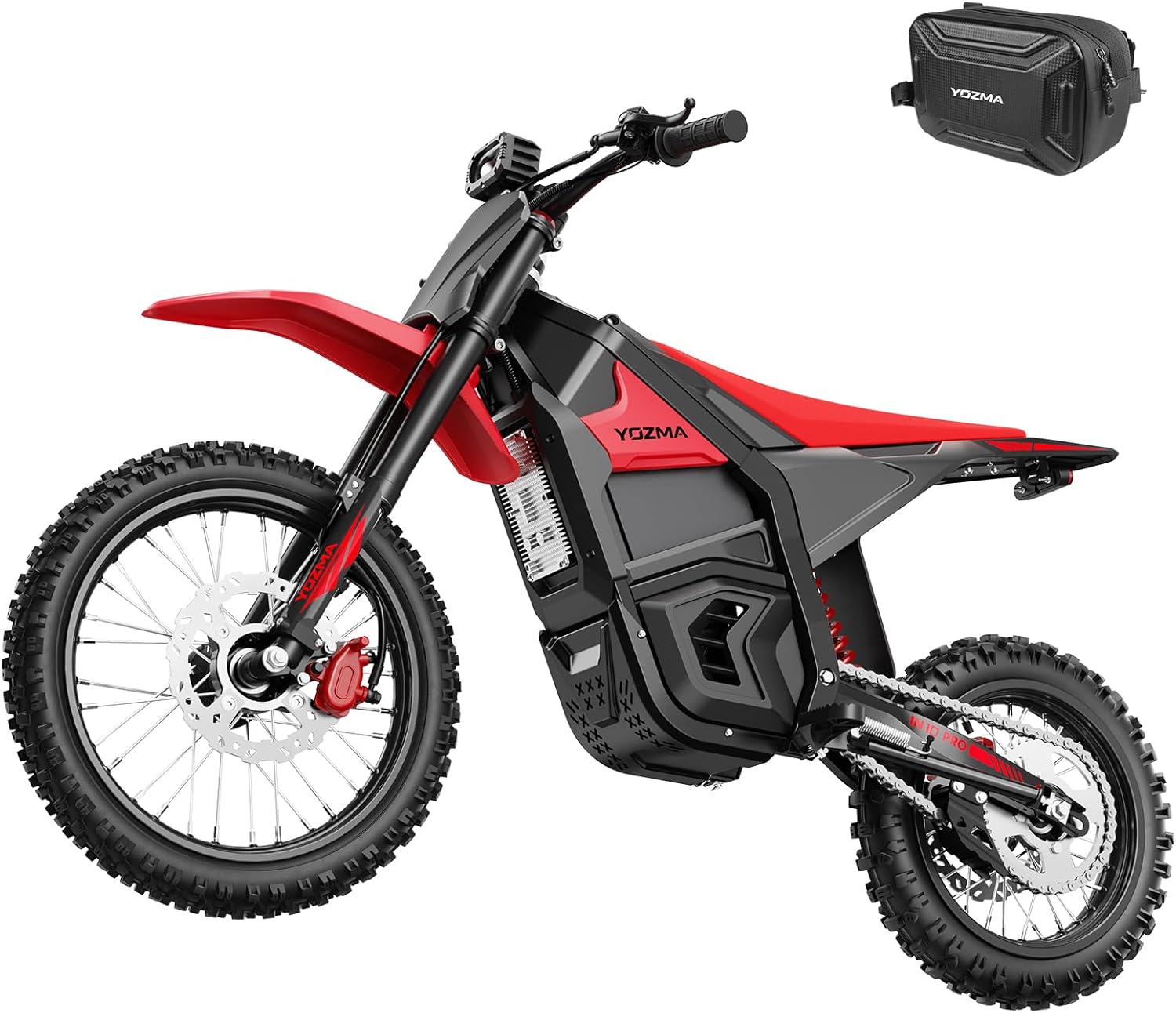 Yozma IN10 Pro Electric Dirtbike for Adults, 5500W Mid Motor,60V 27AH