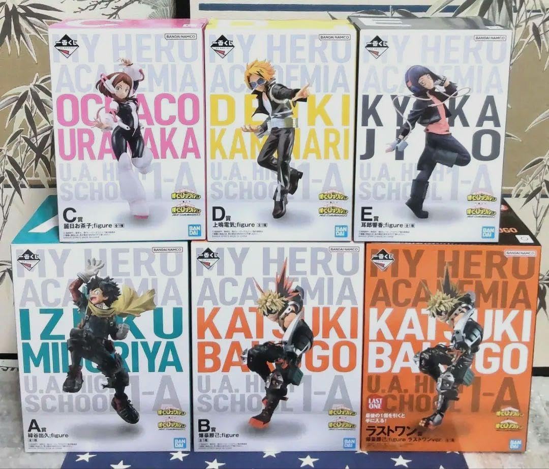 Amazon | 一番くじ ヒロアカ ヒーローアカデミア フィギュア 全6種 