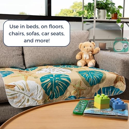 Miniatura 4 de Almohadillas lavables y reutilizables, funda protectora de colchón para muebles de sofá, colchones, alfombrillas para incontinencia, impermeables