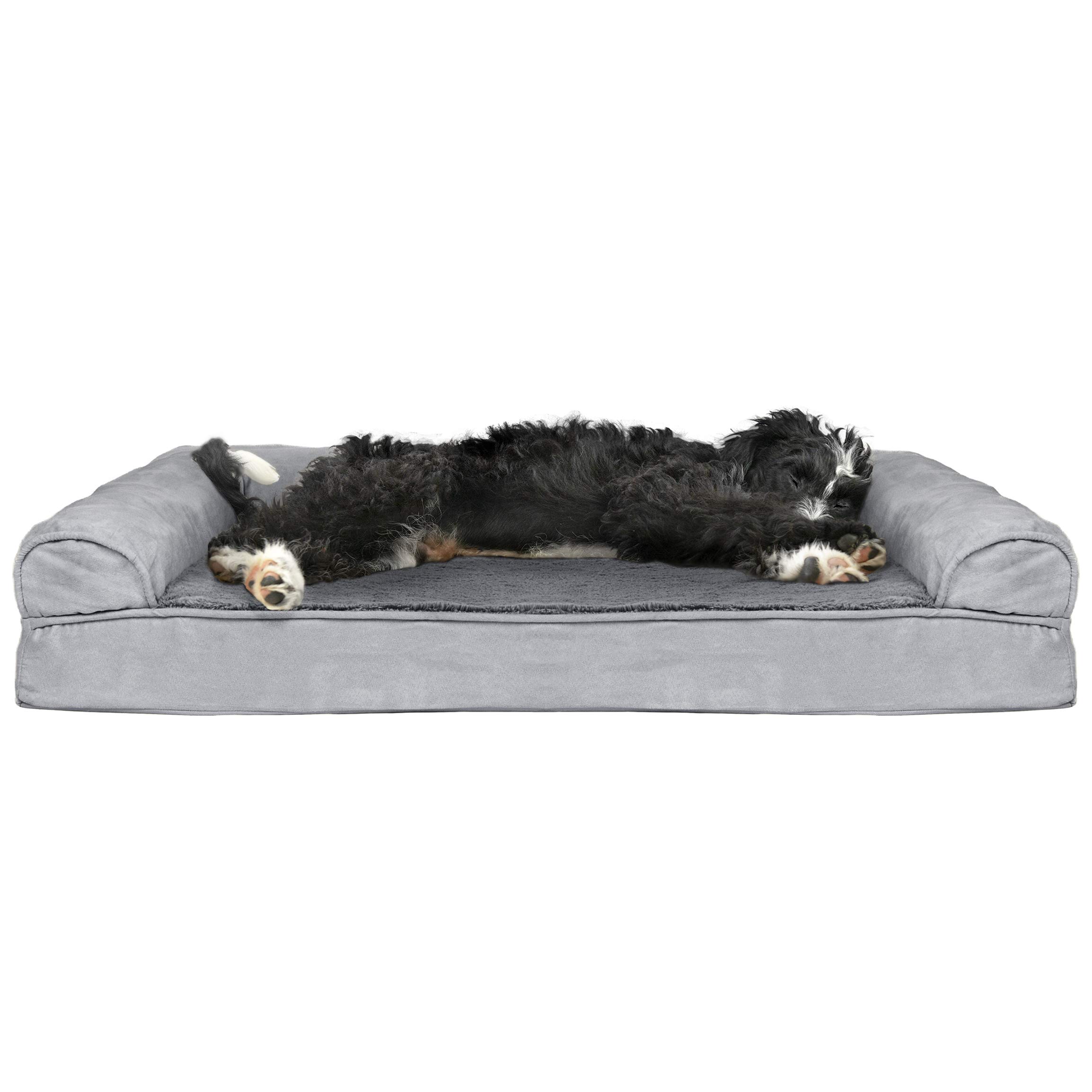 Furhaven SofaStyle Dog Beds for Small/Medium/Large Dogs & Cats