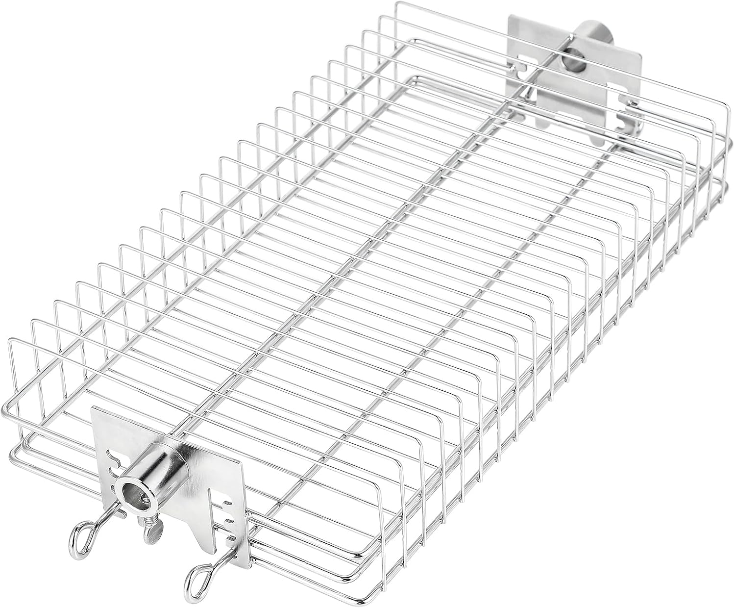 Apromise Rotisserie Basket for Outdoor Grill Stainless