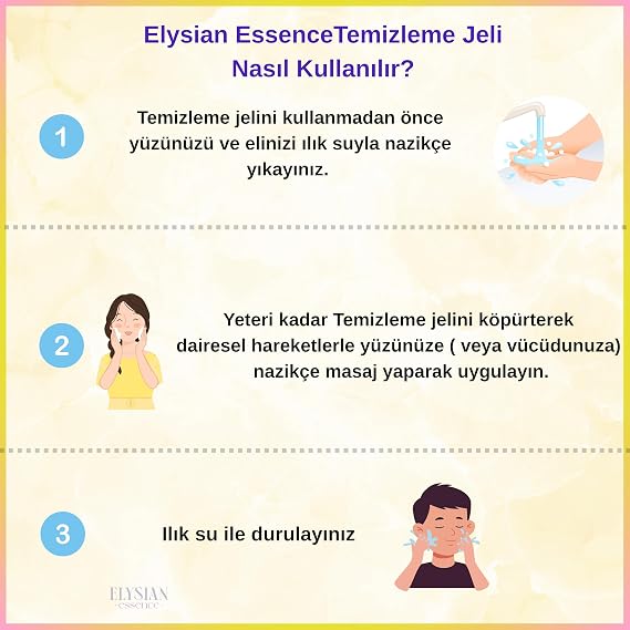 Nemlendirici ve Yatıştırıcı Panthenol Yüz Temizleme Jeli - Kolajen & Hyaluronic Acid İlaveli 200 ml