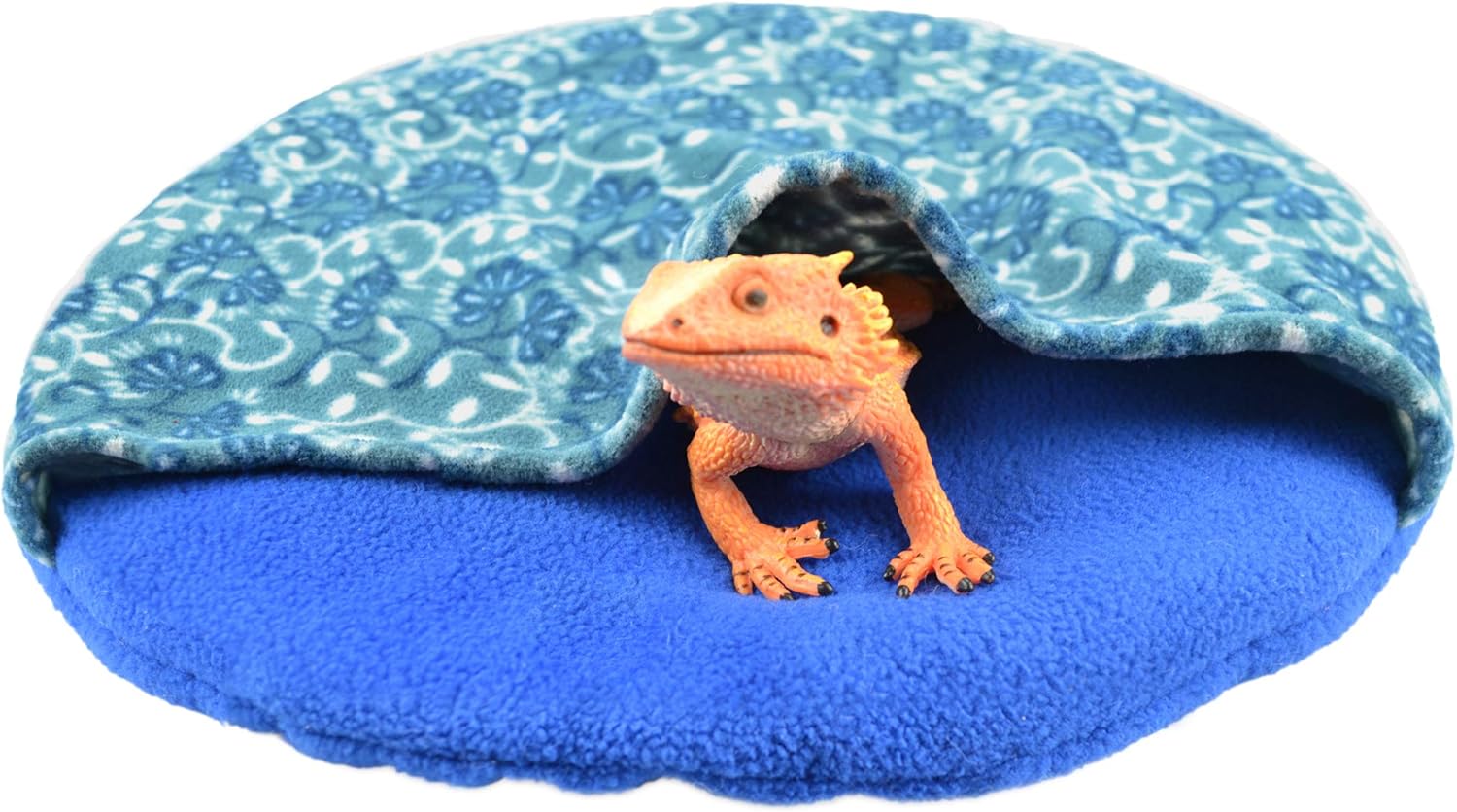 YUYUSO Extra Large Reptile Hide with Soft Pad 15 Inch Hide