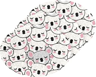 MAOBLYR Quick Absorption Household Cleaning Sponge,Double-Sided Reusable3.54x2.56In,Kitchen Tableware Multi-Purpose Cleaning 3 Sets-Cute Koala