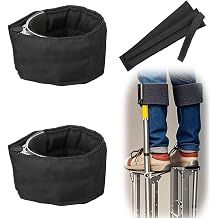 2PCS Drywall Stilts Straps - Adjustable Comfort Design Drywall Stilts Leg Bands Straps for Adults Plastering, Replacement Bands Accessories for Drywall, Painting, Insulation