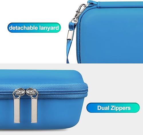 Miniatura 4 de BOVKE Estuche de transporte para Bitzee Disney/Bitzee Magicals/Bitzee Juguete interactivo digital para mascotas y funda, soporte de viaje para Azul