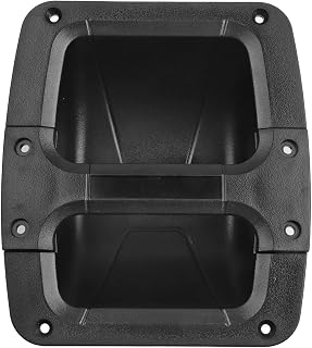 Sleek Black ABS Speaker Handles to Upgrade Your Sound System Effortlessly (JH133)