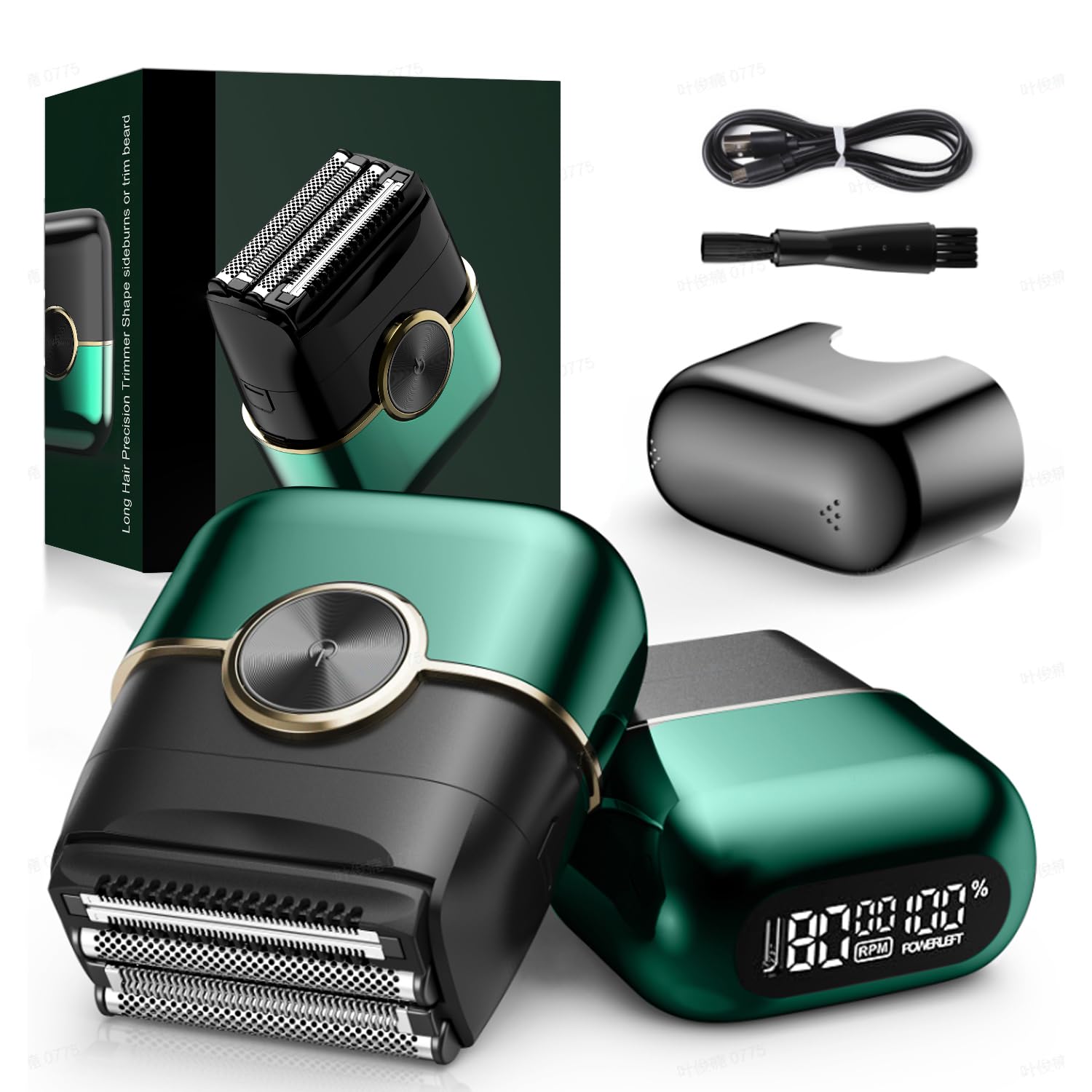 Electric Foil Shavers for Men: 4 Floating Blades & Dual Speed