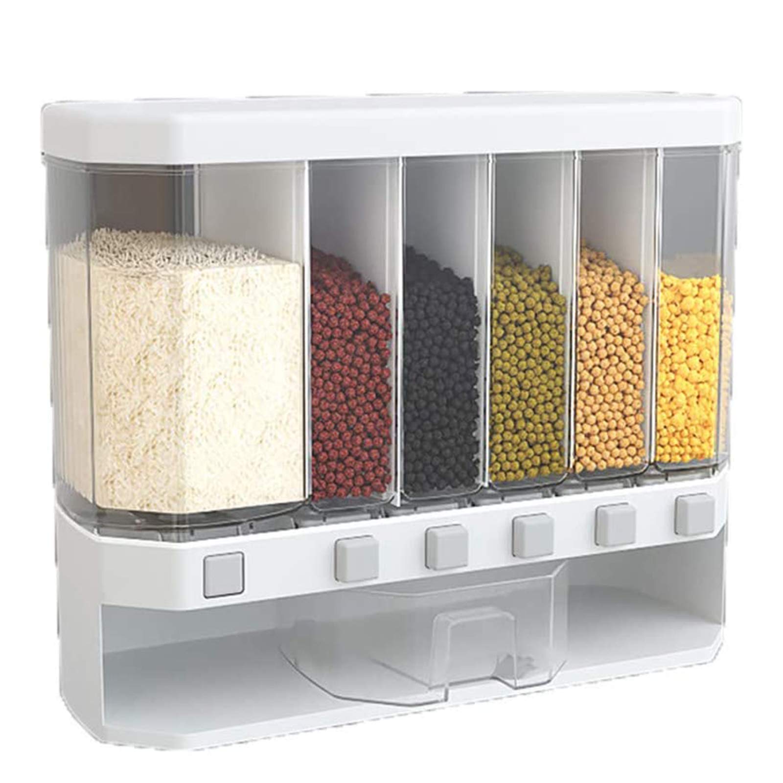 ZLASS 200Pcs Dry Food Dispenser