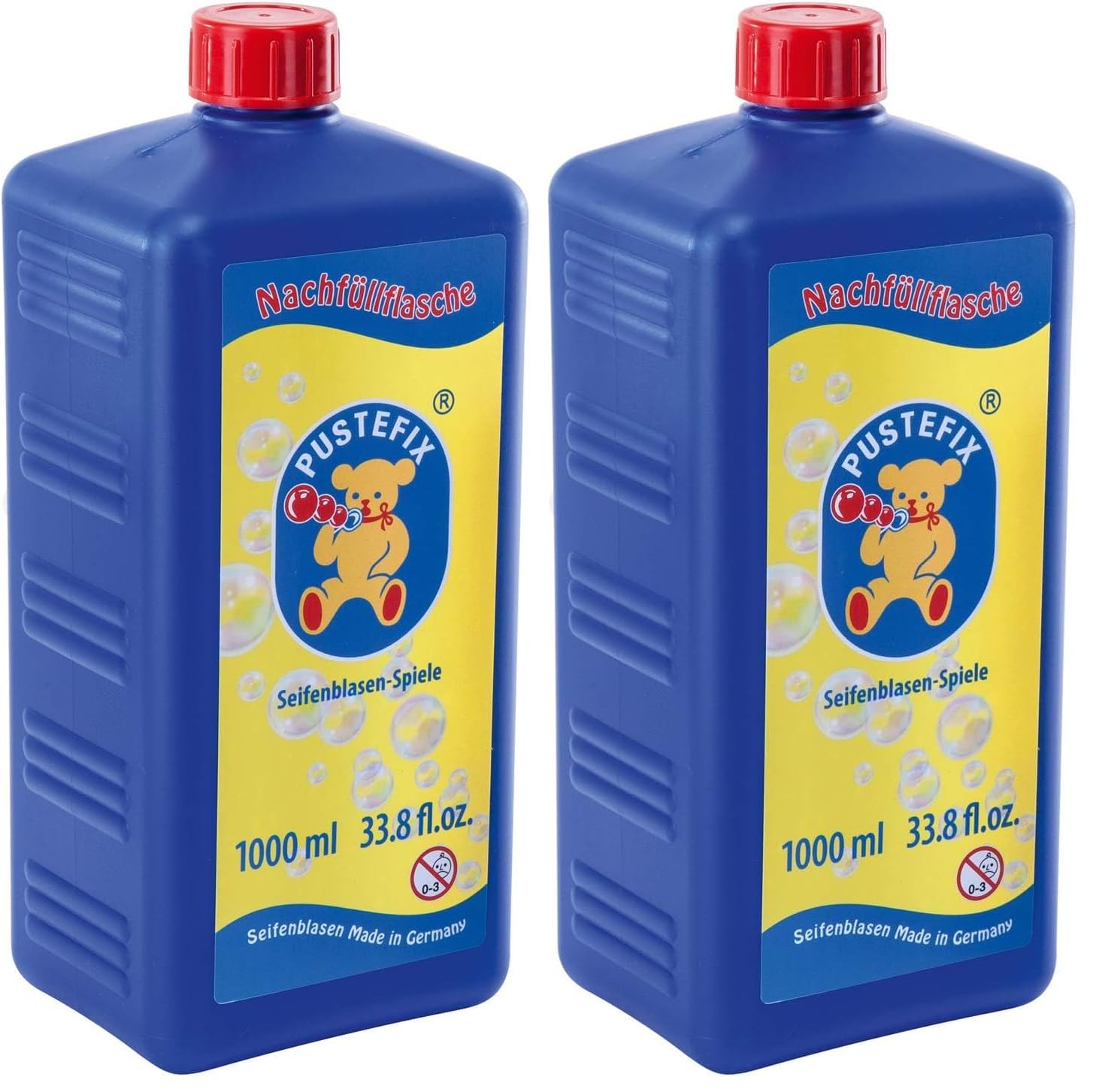 Pustefix 420869725 - Ricarica per Bolle di Sapone Maxi, 1 l (Confezione da 2)