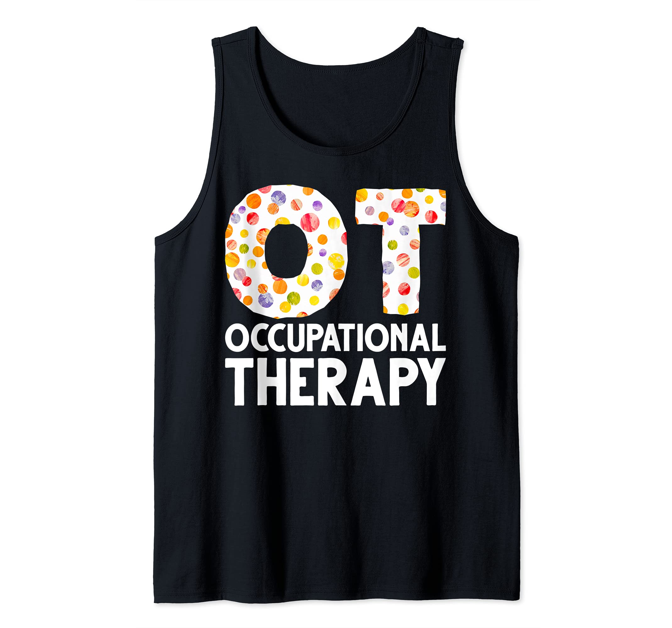 OTA Healthcare Occupational Therapy Occupational Therapist Tank Top, Black
