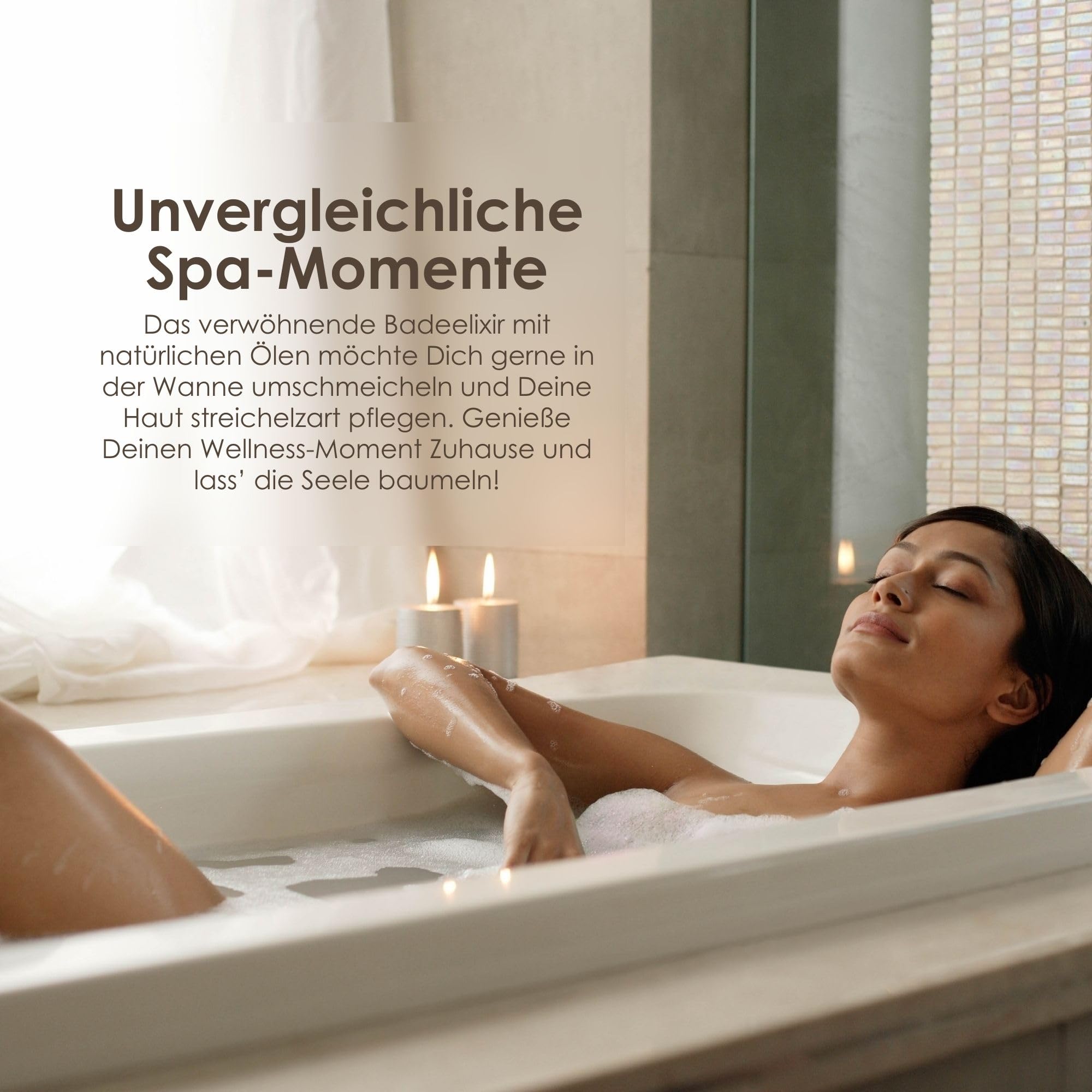 Jean & Len Bath Elixir Cardamon & Tonka, z naturalnymi olejkami, pozostawia przyjemne uczucie na skórze, korzenny zapach, olejek do kąpieli do wszystkich rodzajów skóry, bez parabenów i silikonów, 100