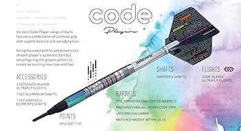 ダーツ Unicorn Dimitri van den Bergh 18g Unicorn Unisex S/T James Wade Unicorn Dart Set Dimitri Van