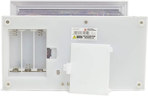 Miniatura 6 de Roman 133357 - Linterna LED con diseño de pueblo navideño, 8.5 pulgadas, multicolor