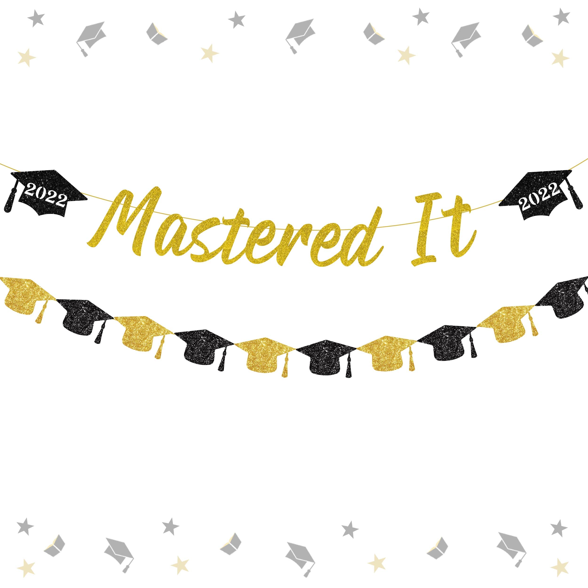 Buy Funmemoir Mastered It Banner for Graduation Decorations 2022
