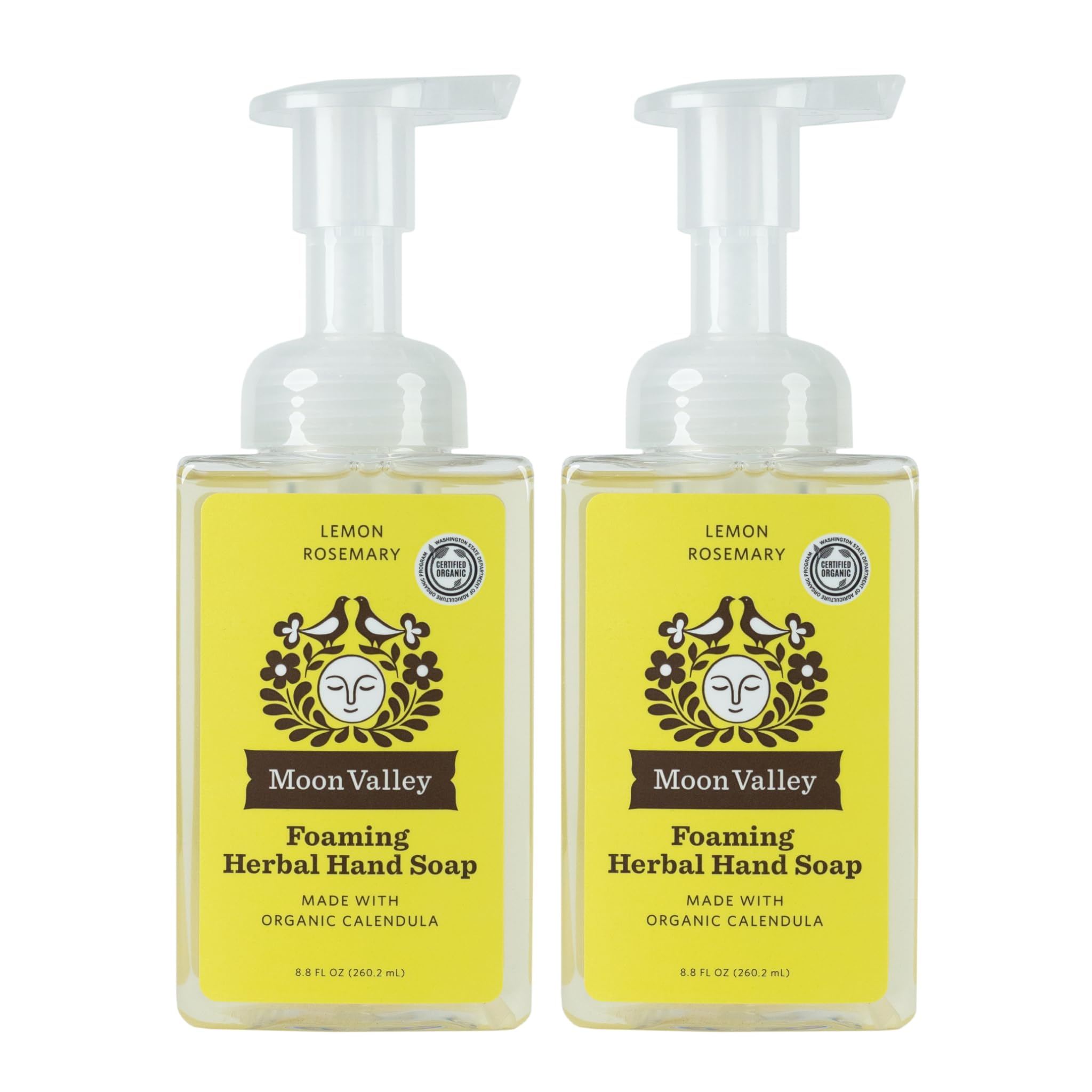 HERBAL FOAMING HAND SOAP - LEMON ROSEMARY (2PACK)