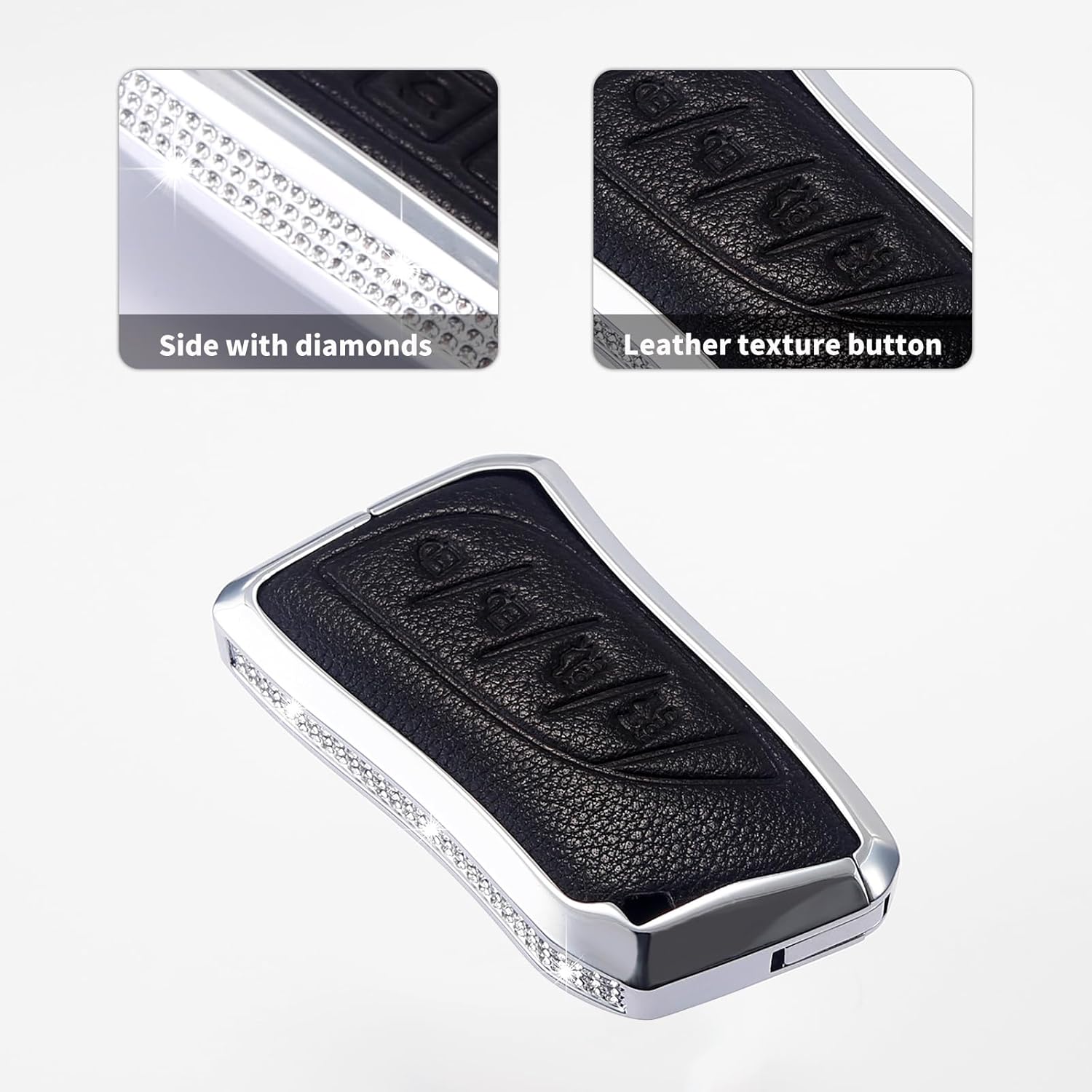 for Lexus Crystal Key Fob Cover,Compatible with ES350 ES300h UX200 LS500 LS500H LC500 LC500h Protector Sleeve Accessories