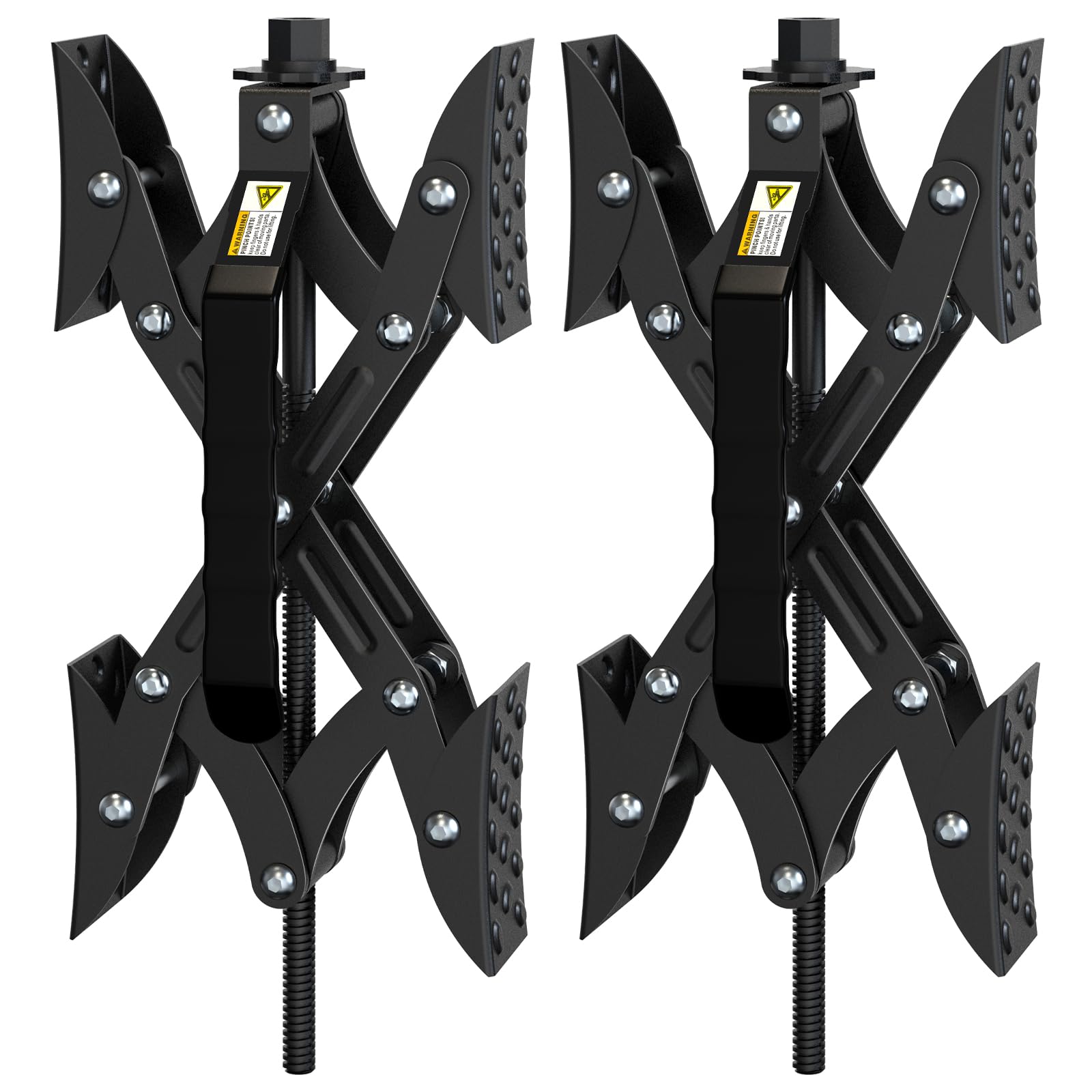 RV X Chocks Wheel Stabilizer for Travel Trailers, RV X-Shaped Wheel Chocks