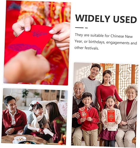 Miniatura 6 de NOLITOY 240 Pcs Year of The Rabbit Red Envelope 2023 Chinese New Year Envelopes Hong Bao Envelope New Year Red Envelopes Rabbit Year Red Envelopes