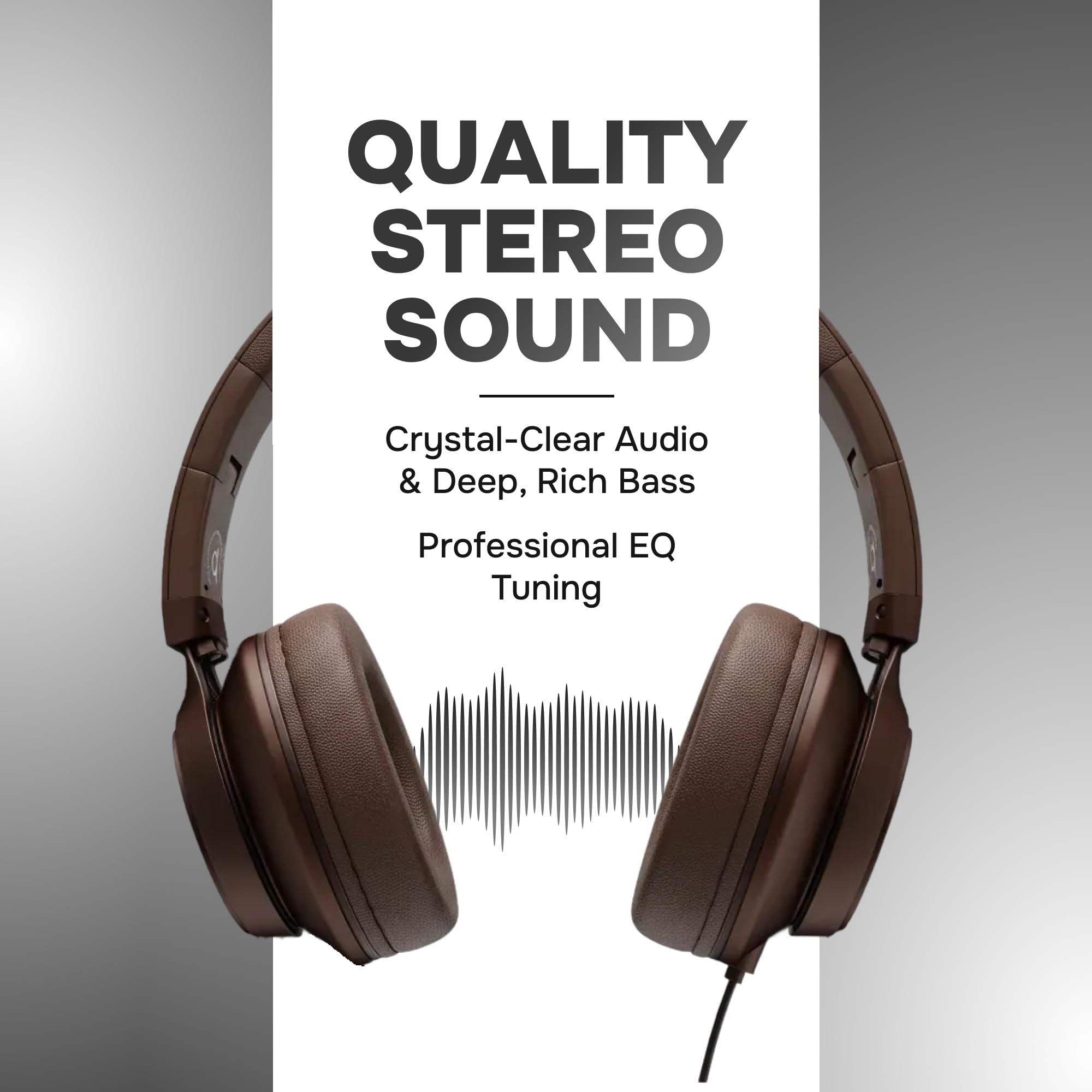 ARTIX CL750 Cuffie over-ear cablate con microfono e controllo del volume, audio con cancellazione del rumore al 100% cablata al computer, spina per laptop, cuffie da studio con cavo DJ