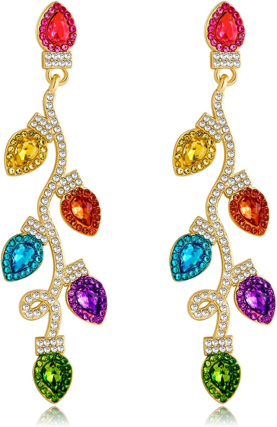 Christmas Tree earrings for women, Cute Holiday Jewelry for Party Christmas Exchange Gifts