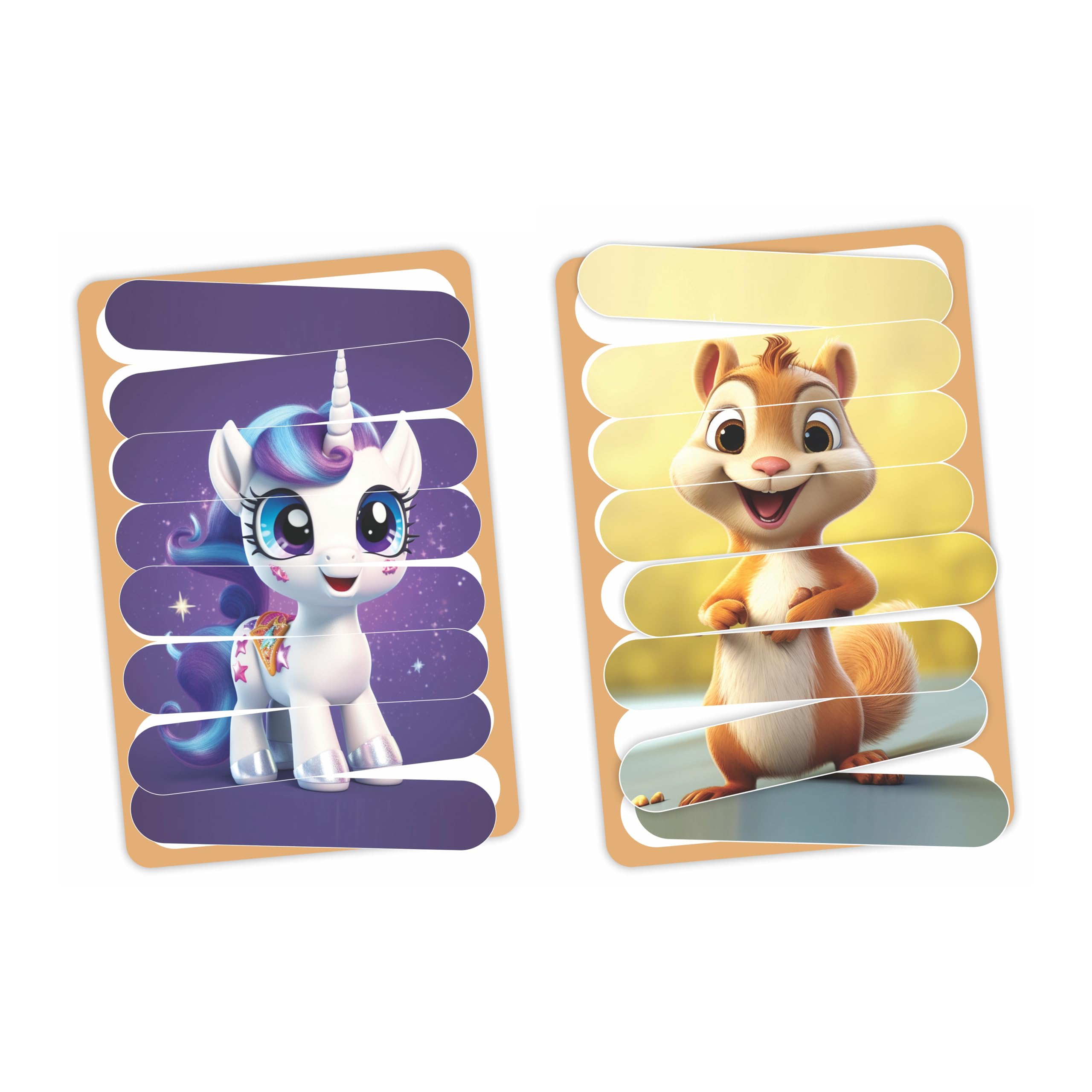 Ratnas Stick Puzzle Cuties Pack of 8 Framed Puzzles, 32pcs Double Sided Wooden Stick Puzzles Educational Toy for Kids 2+ Years (B0CK5XCMZH) Amazon Price History, Amazon Price Tracker