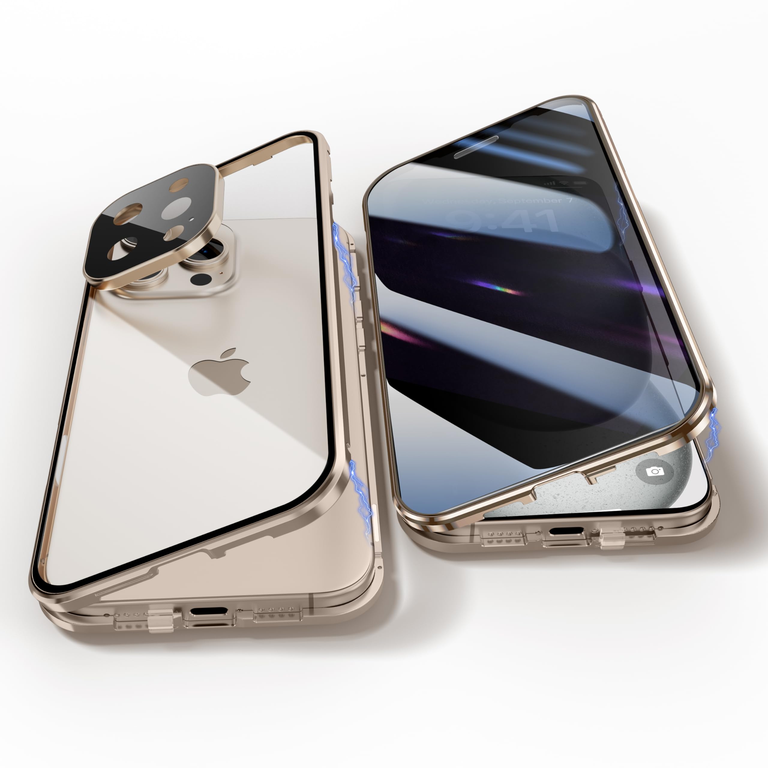 Anti Peeping Case for iPhone 16 Pro, Anti SPY Screen
